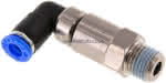 Winkel-Schnelldrehverschrau- bung R 1/4"-6mm, IQS-Standard