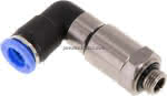 Winkel-Schnelldrehverschrau- bung G 1/8"-8mm, IQS-Standard