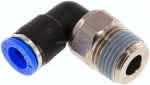 Winkel-Drehverschraubung R 1/,2"-10mm, IQS-Standard