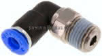 Winkel-Drehverschraubung R 1/,4"-6mm, IQS-Standard