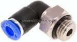 Winkel-Drehverschraubung G 1/,4"-6mm, IQS-Standard