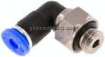 Winkel-Drehverschraubung G 1/,8"-4mm, IQS-Standard
