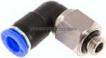 Winkel-Drehverschraubung G 1/,8"-8mm, IQS-Standard
