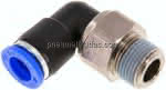 Winkel-Drehverschraubung R 3/,8"-10mm, IQS-Standard