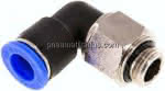 Winkel-Drehverschraubung G 3/,8"-12mm, IQS-Standard