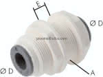 Schott-Steckanschluss 5mm,,IQS-LE (EPDM-Dichtung)