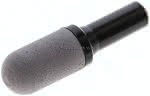 Steck-Schalldämpfer aus,gesintertem Kunststoff, 10mm