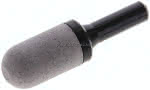 Steck-Schalldämpfer aus,gesintertem Kunststoff, 6mm