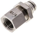Schott-Steckanschluss mit IG.,G 1/4"-6mm, IQS-ES LE