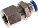 Schott-Steckanschluss mit IG.,G 1/4"-8mm, IQS-Standard