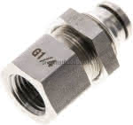 Schott-Steckanschluss mit IG.,G 1/4"-8mm, IQS-ES LE