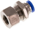 Schott-Steckanschluss mit IG.,G 1/8"-6mm, IQS-Standard