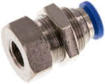 Schott-Steckanschluss mit IG.,G 1/8"-8mm, IQS-Standard