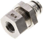 Schott-Steckanschluss mit IG.,G 1/8"-8mm, IQS-ES LE