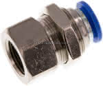 Schott-Steckanschluss mit IG.,G 3/8"-12mm, IQS-Standard