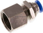Schott-Steckanschluss mit IG.,G 3/8"-6mm, IQS-Standard