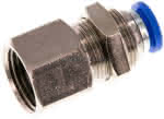 Schott-Steckanschluss mit IG.,G 3/8"-8mm, IQS-Standard