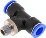 T-Steckanschluss NPT 1/4"-1/2",(12,7 mm), IQS-Inch