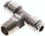 T-Steckanschluss R 1/4"-6mm,,IQS-ES LE/IQS-PVDF