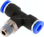 T-Steckanschluss NPT 1/8"-1/4",(6,35 mm), IQS-Inch