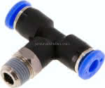 T-Steckanschluss NPT 1/8"-3/,16" (4,76 mm), IQS-Inch