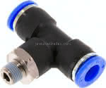 T-Steckanschluss NPT 1/8"-3/8",(9,52 mm), IQS-Inch