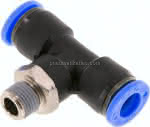 T-Steckanschluss NPT 1/8"-5/,16" (7,94 mm), IQS-Inch