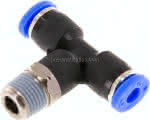 T-Steckanschluss NPT 1/8"-5/,32" (3,97 mm), IQS-Inch