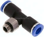 T-Steckanschluss G 1/8"-8mm,,IQS-Standard