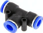 T-Steckanschluss 3/8" (9,52 mm,), IQS-Inch