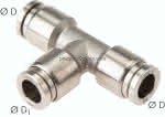 T-Steckanschluss 4mm-4mm, IQS-,ES LE/IQS-PVDF
