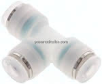 T-Steckanschluss 4mm-4mm, IQS-,ES LE/IQS-PVDF