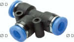 T-Steckanschluss 5/16" (7,94,mm), IQS-Inch