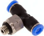 T-Steckanschluss UNF 10-32-1/,8" (3,17 mm), IQS-Inch