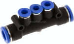 Steckanschluss-Mehrfachvert.,10mm-6mm, IQS-Standard