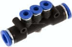 Steckanschluss-Mehrfachvert.,8mm-4mm, IQS-Standard