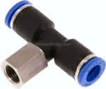 T-Steckanschluss, Innengew. G,1/8"-8mm, IQS-Standard