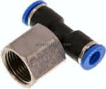 T-Steckanschluss, Innengew. G,3/8"-6mm, IQS-Standard