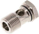 Hohlschraube für IQS-,Ringstücke, G 1/2" 1-fach