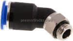 45°-Steckanschluss G 1/4"-12mm,, IQS-Standard