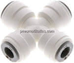 Kreuz-Steckanschluss 1/4" (6,,35 mm), IQS-LE (EPDM-Dichtung)