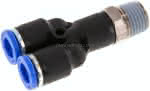 Y-Steckanschluss R 1/4"-8mm,,IQS-Standard