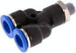 Y-Steckanschluss R 1/8"-10mm,,IQS-Standard