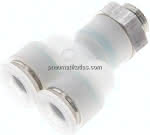 Y-Steckanschluss G 3/8"-12mm,,IQS-PVDF