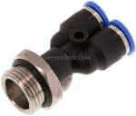 Y-Steckanschluss G 3/8"-6mm,,IQS-Standard