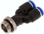 Y-Steckanschluss G 3/8"-8mm,,IQS-Standard