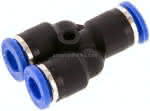 Y-Steckanschluss 6mm-6mm, IQS-,Standard