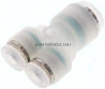 Y-Steckanschluss 6mm-4mm, IQS-,PVDF