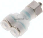 Y-Steckanschluss M 5-4mm, IQS-,PVDF
