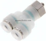 Y-Steckanschluss M 5-6mm, IQS-,PVDF